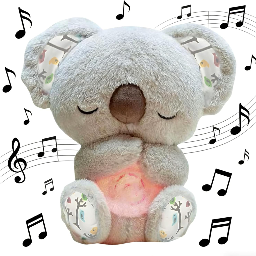 Peluche calmante que simula la respiración